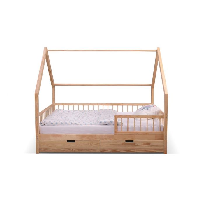 Wooden Bed With Drawers Wooden Bed With Drawers